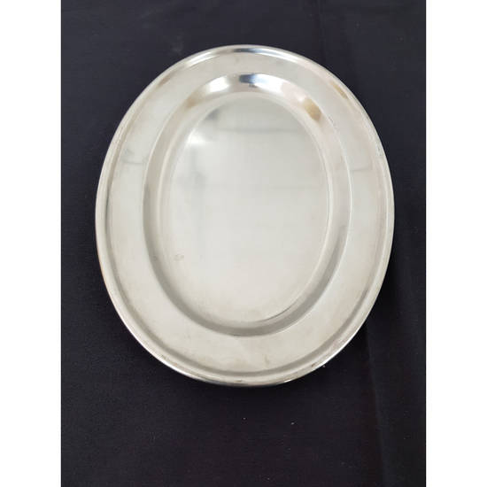 Platter - SS Oval 30cm